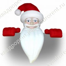 Надувная фигура Дед Мороз на крышу