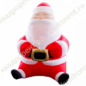 Большая надувная фигура Дед Мороз 